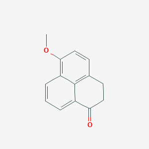 molecular formula C14H12O2 B134747 2,3-Dihydro-6-methoxy-phenalen-1-one CAS No. 100621-80-5