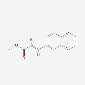 molecular formula C14H12O2 B1347495 3-Naphthalen-2-yl-acrylic acid methyl ester CAS No. 22837-78-1