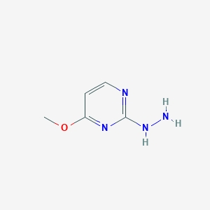 molecular formula C5H8N4O B1347497 2-Hydrazino-4-methoxypyrimidine CAS No. 89181-80-6