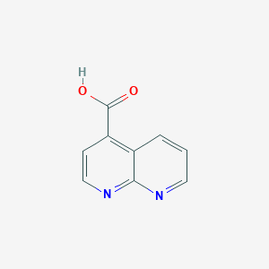 molecular formula C9H6N2O2 B1347500 1,8-Naphthyridine-4-carboxylic acid CAS No. 99066-71-4