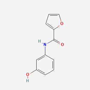 molecular formula C11H9NO3 B1347518 N-(3-羟基苯基)呋喃-2-甲酰胺 CAS No. 55679-22-6