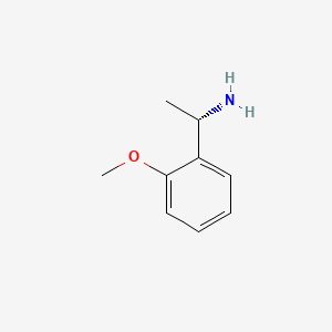 molecular formula C9H13NO B1347553 (S)-1-(2-Methoxyphenyl)ethanamine CAS No. 68285-24-5