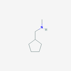 molecular formula C7H15N B1347557 1-cyclopentyl-N-methyl-methanamine CAS No. 4492-51-7