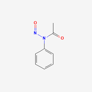 molecular formula C8H8N2O2 B1347560 n-Nitroso-n-phenylacetamide CAS No. 938-81-8