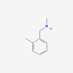 molecular formula C9H13N B1347566 N-Methyl-1-(o-tolyl)methanamine CAS No. 874-33-9