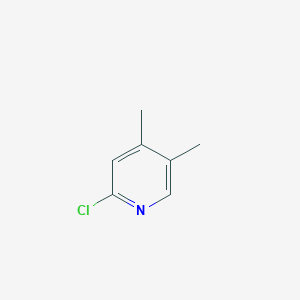 molecular formula C7H8ClN B134757 2-Chloro-4,5-dimethylpyridine CAS No. 343268-69-9