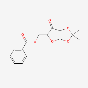 5-O-Benzoyl-1,2-O-(1-methylethylidene)pentofuranos-3-ulose