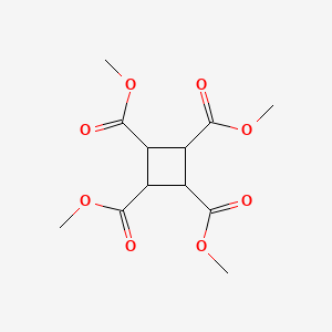 molecular formula C12H16O8 B1347578 Tetramethyl 1,2,3,4-cyclobutanetetracarboxylate CAS No. 1032-95-7