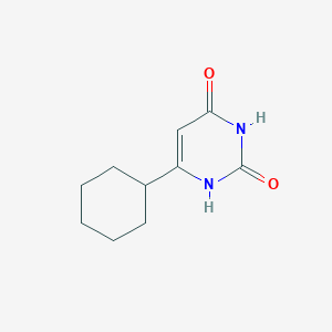 molecular formula C10H14N2O2 B1347581 6-Cyclohexylpyrimidine-2,4(1h,3h)-dione CAS No. 28811-82-7