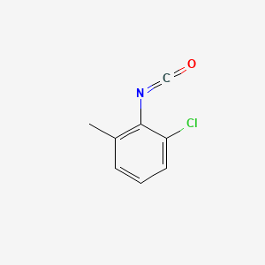 molecular formula C8H6ClNO B1347589 2-Chloro-6-methylphenyl isocyanate CAS No. 40398-01-4