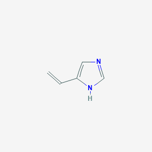 molecular formula C5H6N2 B1347604 5-Vinyl-1H-imidazole CAS No. 25189-76-8