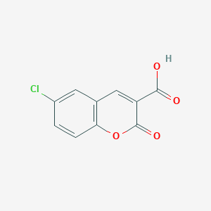 molecular formula C10H5ClO4 B1347605 6-Chloro-2-oxo-2H-chromene-3-carboxylic acid CAS No. 883-92-1