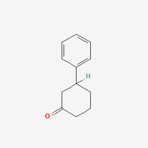 molecular formula C12H14O B1347610 3-Phenylcyclohexanone CAS No. 20795-53-3