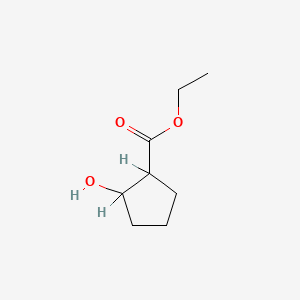 molecular formula C8H14O3 B1347620 Ethyl 2-hydroxycyclopentanecarboxylate CAS No. 54972-10-0