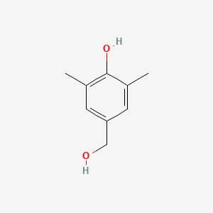 molecular formula C9H12O2 B1347631 4-(Hydroxymethyl)-2,6-dimethylphenol CAS No. 4397-14-2