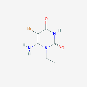 6-amino-5-bromo-1-ethylpyrimidine-2,4(1H,3H)-dione