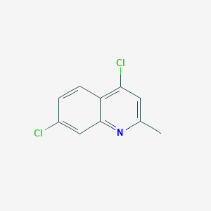 B1347652 4,7-Dichloro-2-methylquinoline CAS No. 50593-69-6