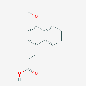 3-(4-Methoxynaphthalen-1-yl)propanoic acid