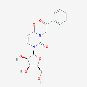 B134772 N(3)-Phenacyluridine CAS No. 144405-50-5