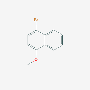 molecular formula C11H9BrO B134783 1-Bromo-4-methoxynaphthalene CAS No. 5467-58-3