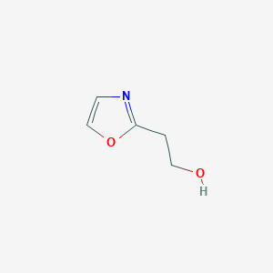 molecular formula C5H7NO2 B13478318 2-(1,3-Oxazol-2-yl)ethan-1-ol 