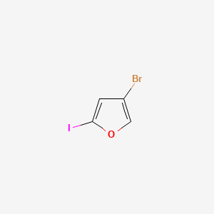 molecular formula C4H2BrIO B13478534 4-Bromo-2-iodofuran 