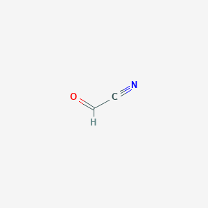 molecular formula C2HNO B13478660 Cyanoformaldehyde CAS No. 4471-47-0