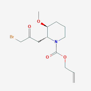 molecular formula C13H20BrNO4 B134787 Alloc Bromoridane CAS No. 117348-70-6