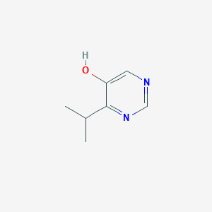 molecular formula C7H10N2O B13479719 4-(Propan-2-yl)pyrimidin-5-ol 
