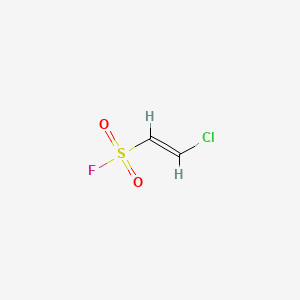 molecular formula C2H2ClFO2S B13479745 (E)-2-chloroethene-1-sulfonyl fluoride 