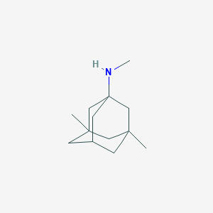 molecular formula C13H23N B13480615 N,3,5-trimethyladamantan-1-amine CAS No. 41100-49-6