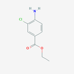 molecular formula C9H10ClNO2 B1348115 Ethyl 4-amino-3-chlorobenzoate CAS No. 82765-44-4