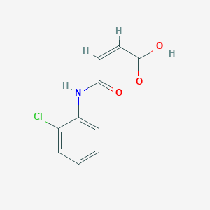 molecular formula C10H8ClNO3 B1348148 (Z)-4-(2-chloroanilino)-4-oxobut-2-enoic acid CAS No. 53616-16-3