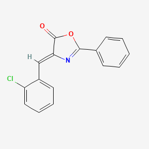 B1348149 (Z)-4-(2-Chlorobenzylidene)-2-phenyloxazol-5(4H)-one CAS No. 52900-69-3
