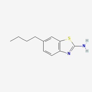 molecular formula C11H14N2S B1348155 6-Butyl-benzothiazol-2-ylamine CAS No. 65948-20-1