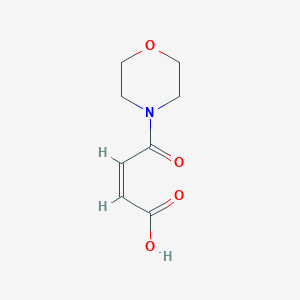 molecular formula C8H11NO4 B1348163 (Z)-4-吗啉-4-基-4-氧代丁-2-烯酸 CAS No. 52736-33-1