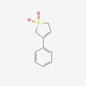 molecular formula C10H10O2S B1348179 3-Phenyl-2,5-dihydrothiophene 1,1-dioxide CAS No. 57465-40-4