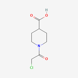molecular formula C8H12ClNO3 B1348194 N-Chloroacetylisonipecotic acid CAS No. 318280-69-2