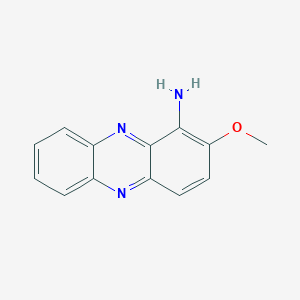 molecular formula C13H11N3O B1348198 2-Methoxy-phenazin-1-ylamine CAS No. 3224-52-0