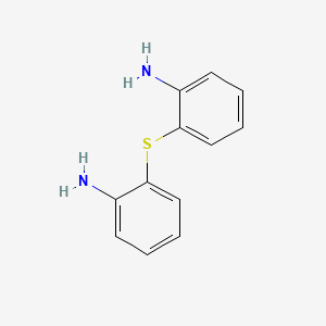 molecular formula C12H12N2S B1348202 Bis(2-aminophenyl) Sulfide CAS No. 5873-51-8