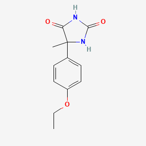 5-(4-Ethoxyphenyl)-5-methylimidazolidine-2,4-dione