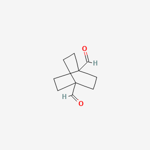 molecular formula C10H14O2 B13482054 Bicyclo[2.2.2]octane-1,4-dicarbaldehyde CAS No. 84774-84-5