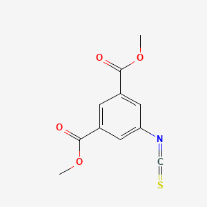 molecular formula C11H9NO4S B1348207 Dimethyl 5-isothiocyanatoisophthalate CAS No. 72076-50-7