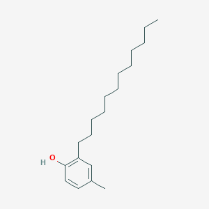 molecular formula C19H32O B1348224 2-十二烷基对甲酚 CAS No. 25912-91-8