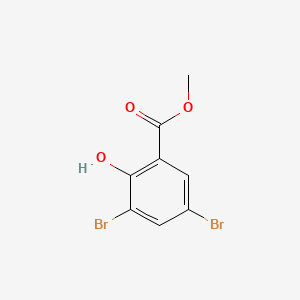 B1348225 Methyl 3,5-dibromo-2-hydroxybenzoate CAS No. 21702-79-4