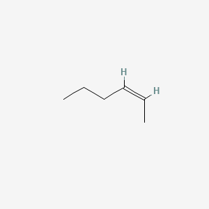 molecular formula C6H12 B1348261 cis-2-Hexene CAS No. 7688-21-3