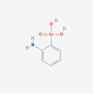 molecular formula C6H8AsNO3 B134828 o-Arsanilic acid CAS No. 2045-00-3