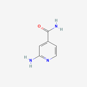molecular formula C6H7N3O B1348290 2-Aminoisonicotinamide CAS No. 13538-42-6