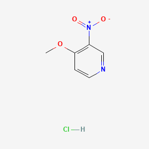molecular formula C6H7ClN2O3 B1348302 4-Methoxy-3-nitropyridine hydrochloride CAS No. 31872-61-4
