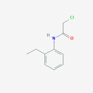 molecular formula C10H12ClNO B1348304 2-氯-N-(2-乙基苯基)乙酰胺 CAS No. 57503-02-3